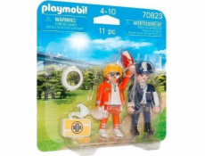 Playmobil Figurky Duo Pack 70823 Lékařka a policistka záchranky