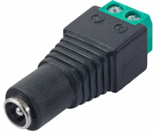 Adapter AV Akyga Terminal Block czarny (AK-SC-17)