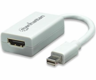 Manhattan DisplayPort Mini - HDMI AV adaptér biely (151399)