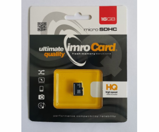 IMRO 4/16G ADP memory card 16 GB MicroSDHC Class 4