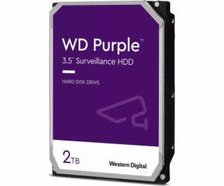 WD PURPLE WD22PURZ 2TB SATA/600 256MB cache, Low Noise, CMR