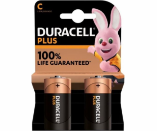 Duracell Plus C, 2 Stück