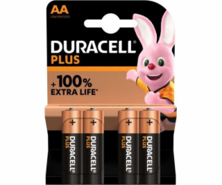 Duracell Plus AA, 4 Stück