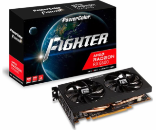 PowerColor AMD Radeon RX 6600 Fighter 8GB GDDR6, HDMI, 3xDP