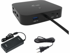 iTec USB-C HDMI DP Docking Station, Power Delivery 100 W + Universal Charger 112 W