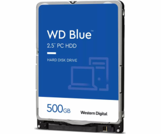 WD HDD Mobile Blue (2.5  , 500GB, 128MB, 7200 RPM, SATA 6...