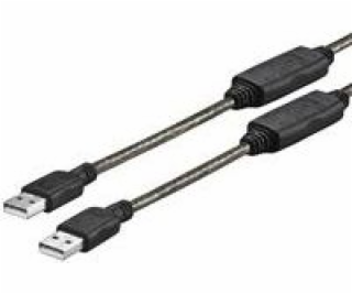 Kabel USB VivoLink USB-A - USB-A 10 m Czarny (PROUSBAA10)