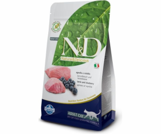 N&D Grain Free CAT Adult Lamb & Blueberry 5 kg krmivo pre...