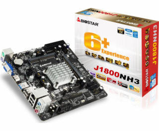 BIOSTAR, Intel J1800, MiniITX, GbE 