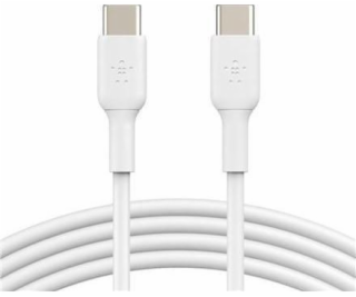 Belkin USB-C na USB-C kabel, 2m, bílý