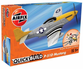 Plastikový model QUICKBUILD Mustang P-51D