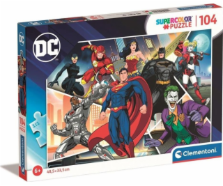 Puzzle 104 elementy Super Kolor DC Comics