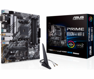 ASUS PRIME B550M-A WIFI-II soc.AM4 B550 DDR4 mATX M.2 D-S...