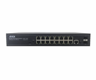 Switch Adex ADS216GRP-VPO-2FO-RM managovatelný, 16x GLAN,...