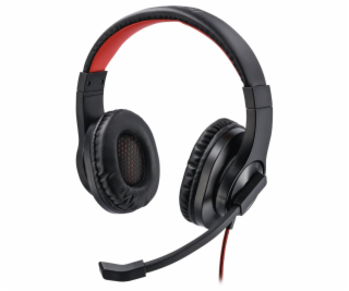 HAMA headset PC stereo HS-USB400/ drátová sluchátka + mik...