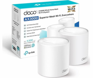 TP-Link Deco X50(2-pack) [AX3000 Wi-Fi 6 mesh systém]