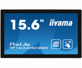 15,6  iiyama TF1634MC-B8X: IPS, FullHD, capacitive, 10P, ...