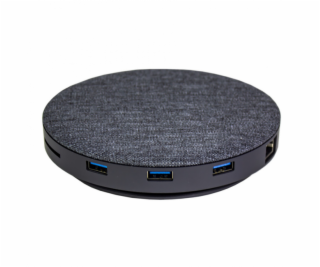 Devia UFO 10in1 HUB wireless charger gray