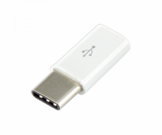 Sbox Micro USB 2.0 F. -> TYPE C M. white AD.USB-C W