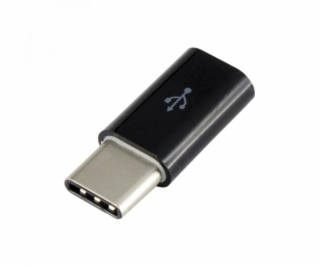 USB USB-C SBOX Adapter-MicrousB Black (308-Uniw)