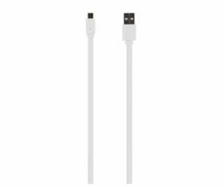 Tellur dátový kábel, USB do Micro USB, 1m white