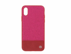 Tellur Cover Synthetic Leather Glitter II pre iPhone X/XS pink