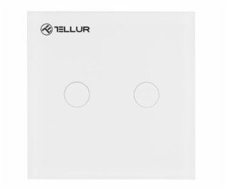 Tellur WiFi Smart Spínač, 2 porty, 1800 W, 10 A., bílý