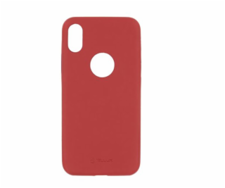 Tellur Cover Slim Synthetic Leather for iPhone X/XS red