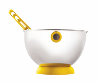 ViceVersa Kogel Mogel Bowl + Whisk Set yellow 16221