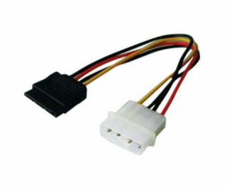 Sbox SATA POWER CABLE 15P-4P/TC-0.25M SATA-POWER