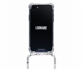 Lookabe Necklace Snake Edition iPhone X/Xs strieborný sna...