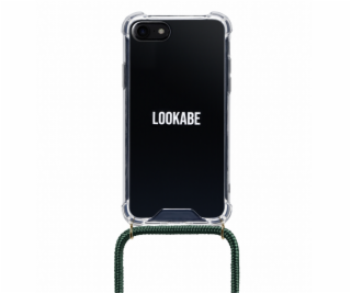 Lookabe Necklace iPhone 7/8 gold green loo011