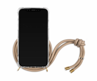 Lookabe Necklace iPhone Xs gold nude loo008