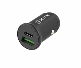 Tellur Car Charger QC30W PD60W FCC7 Black