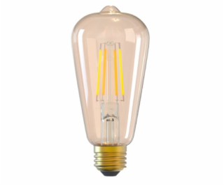 Tellur WiFi Filament Smart Bulb E27, amber, white/warm, d...