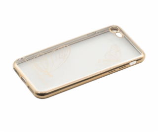 Tellur Cover Silicone pre iPhone 7 Butterfly gold