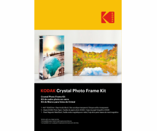 Kodak Crystal Photo Frame Kit 5 Sheets