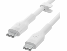 Belkin kabel USB-C na USB-C 1M, bilý