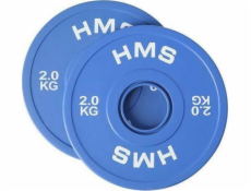 Olympic Bumper 2x2kg blue HMS CBRS20