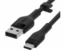 Belkin kabel USB-A na USB-C_silikon,2M černý