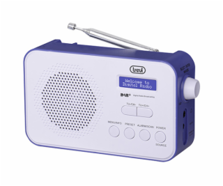 Rádio Trevi, DAB 7F92 R BLU, přenosné, DAB+/FM, TFT barev...