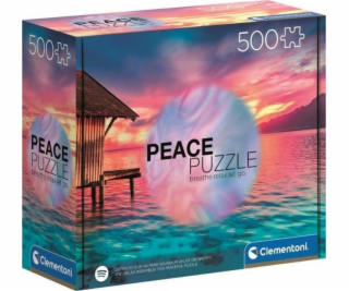 Clementoni Puzzle 500 dílků Peace Collection Living The P...