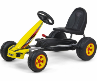 Gokart na pedały Viper Yellow