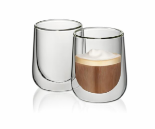 Sklenice KELA na cappuccino Fontana sada 2 ks 180 ml KL-1...