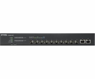 Zyxel XS1930-12F, 10-port 10G Smart Managed Fiber Switch,...