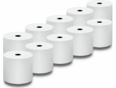 Qoltec 51897 Thermal roll 57 x 40 | 55g/m2 | 10 pcs. | BPA free