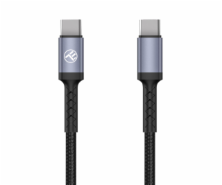 Tellur Type-C do Type-C cable 3A PD60W 2m nylon black