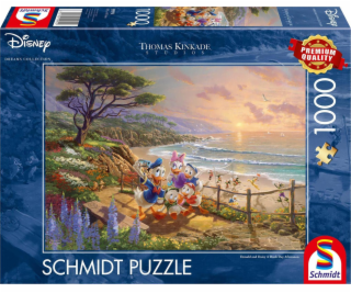 Puzzle prémiové kvality 1 000 dílků THOMAS KINKADE Kačer ...