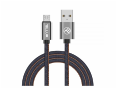 Tellur Data cable, USB to Micro USB, 1m denim