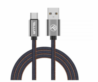 Tellur Data cable, USB do Type-C, 1m Denim